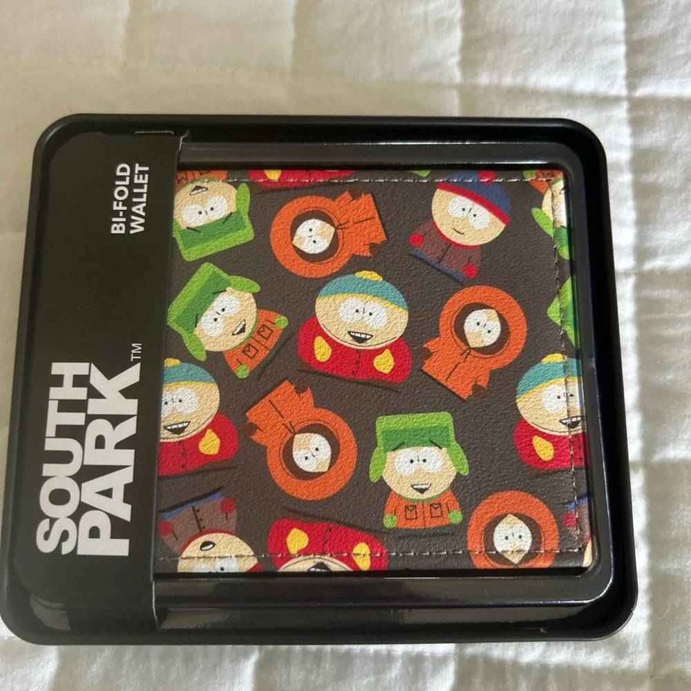 NEW IN BOX Vegan Bi-Fold Wallet - Comedy Central South Park